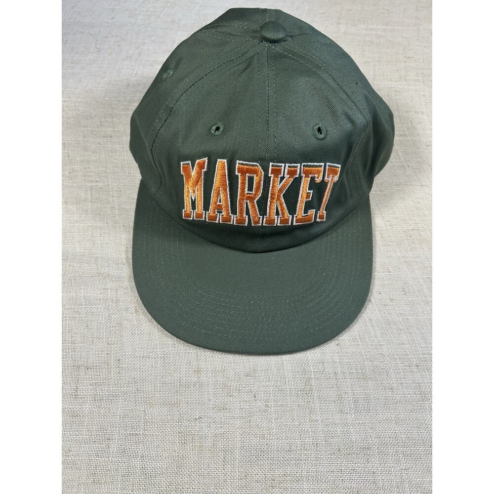 MARKET Forest Green Embroidered Hat